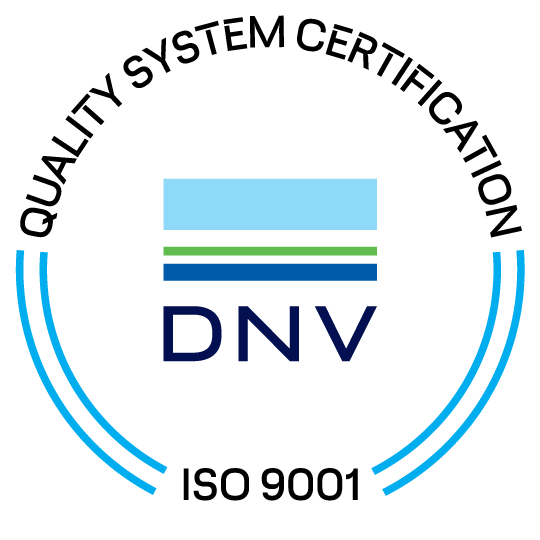 DNV EN/ISO 9001:2015 minőségbiztosítás logója